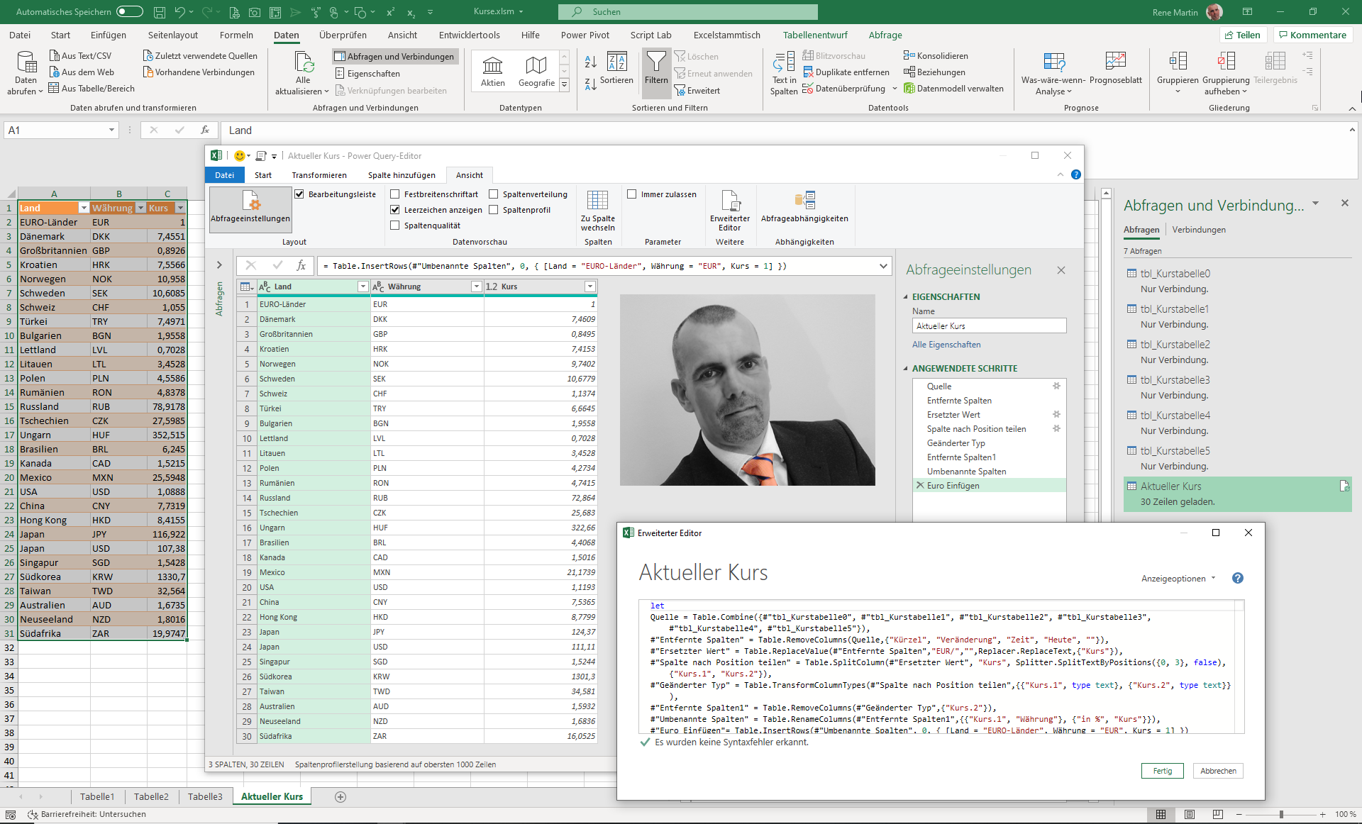 Power Query/Power Pivot/Power BI compurem